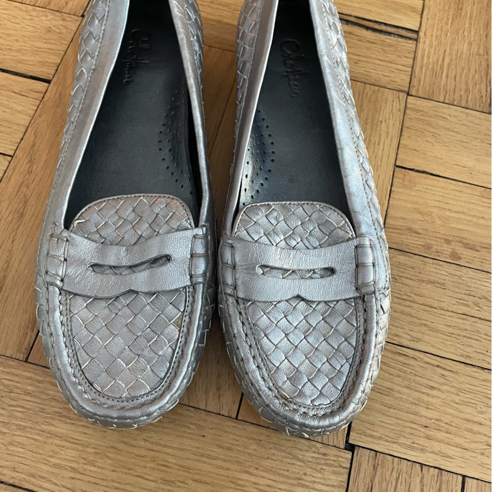 Cole Haan gunmetal loafer 9M